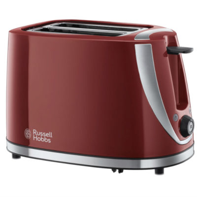 Russell Hobbs Mode 2-Slice Toaster – Red Russell Hobbs Mode 2-Slice Toaster – Red